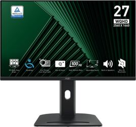MSI 27" 100Hz IPS 1ms WQHD 2560x1440 HDMI DisplayPort (MPRT) 4ms (GTG) negru