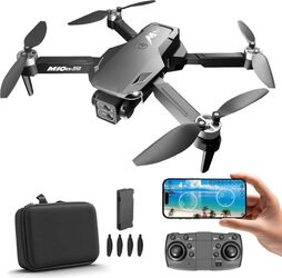 Drona cu 2 camere iUni M10 Wi-Fi FPV Pliabila Transmisie live pe telefon