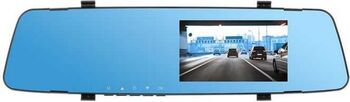 DVR auto cu camera fata 1080p /spate VGA in oglindă L100 Peiying Basic PY-DVR030