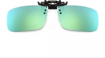Lentile SIKS® pentru ochelari CLIPS ON polarizate ideale pentru condus ziua verde
