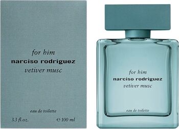 Narciso Rodriguez For Him Vetiver Musc Apa de toaletă pentru bărbați EDT 100 ml