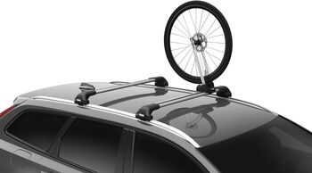 Suport pentru prinderea rotii pe barele transversale Thule Front Wheel Holder 547001