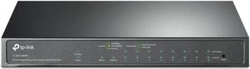Switch 8 porturi PoE+ Gigabit 1 x RJ45 Gigabit 1 x Combo SFP/RJ45 Gigabit Managed - TP-Link TL-SG1210MPE