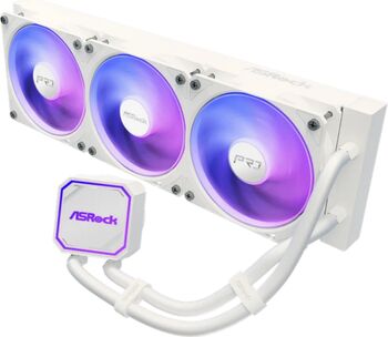Cooler procesor lichid 360 AIO AsRocK ARGB Pro White 360 White