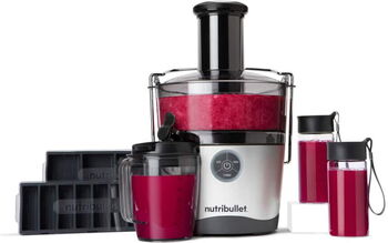 Storcator NutriBullet 0C22500002, 1000 W, 2 l, Argintiu/Gri