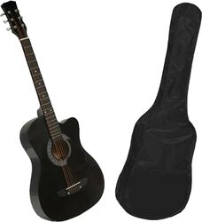 Chitara clasica din lemn 95 cm husa nylon cadou