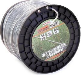 Fir rezerva cositoare trimmer cu inserstie metalica DUO tip stea 3 mm x 200 m Richmann Exclusive