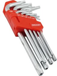Set de imbusuri Torx cu gaura 9 piese