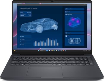 Dell Pro Max 16 MC16255, AMD Ryzen AI 7 PRO 350, 16 inch WUXGA, 32GB RAM, 512GB SSD, nVidia RTX PRO 500 6GB, Windows 11 Pro, Gri
