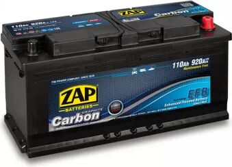 Baterie auto ZAP CARBON EFB Start-Stop 110Ah