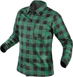 Cămașă tip flanel verde Neo M PMCI2ND0SNYG