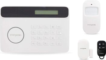 Kit de alarma ENERGEEKS EG-AW002 WiFi și GSM compatibil cu Alexa și Google Home - RESIGILAT