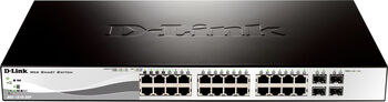 Switch D-Link DGS-1210-28P 24x10/100/1000Mbps 4xSFP