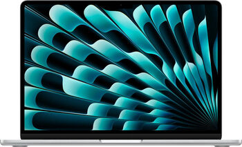 Laptop Apple MacBook Air 13, Procesor Apple M5 chip (10-core CPU, 10-core GPU), 13.6inch WQXGA, 16GB, 512GB, layout INT, Mac OS (Argintiu) + Adaptor retea 30W