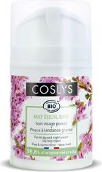 Crema matifianta BIO zi si noapte ten gras cu salvie si iedera Coslys