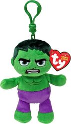 Plus Breloc Ty 8.5cm Beanie Babies Marvel Hulk