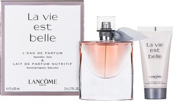 Set cadou Lancome La Vie Est Belle pentru femei EDP 50 ml + 50 ml loțiune de corp