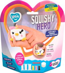 Set Air Clay cu argila ușoară pentru modelaj Lovin 6 culori Squishy Hero Teensy-Weensy — imaginea 2