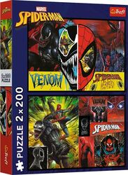 PUZZLE TREFL 2X200 SPIDER MAN ZI SI NOAPTE