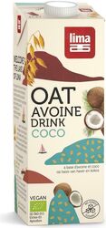 Băutură vegetala de ovăz cu cocos bio 1L Lima