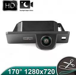 Camera marșarier HD unghi 170 grade Night Vision VW Passat B6 B7 Variant Golf 6 Variant Sharan Touareg Jetta Polo V
