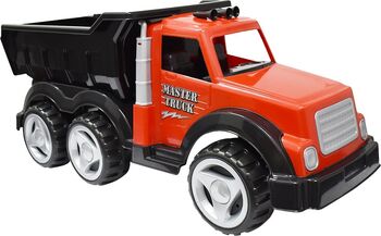 Camion basculant Pilsan Master Truck red