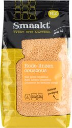 Cuscus din linte roșie bio 375g Smaakt