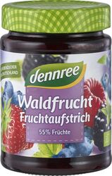 Gem de fructe de pădure bio 340g Dennree