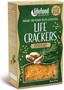 LIFECRACKERS cu rozmarin raw eco 90g