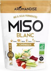 Pasta miso albă cremoasă bio 250g Aromandise