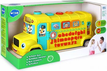 Autobuz scolar educativ cu sunete și lumini — imaginea 2