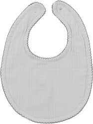 Baveta din muselina BabyJem 23x32 cm Culoare Ecru