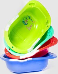 Cadita Bebe LUX Sterk din plastic Dimensiune 84x50x23 cm diverse culori