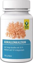 Calciu coral 600mg 80 capsule naturale Raab