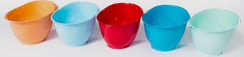 Castron pentru mixer lux din plastic Sterk 30x15 cm diverse culori