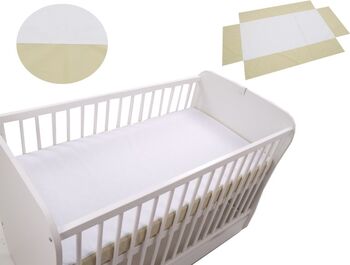 Cearceaf Klups fără elastic Bej 120x60