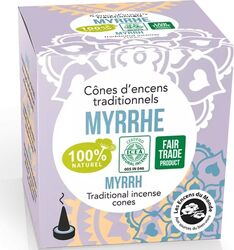 Conuri parfumate naturale - smirna indiene 12 buc. Aromandise