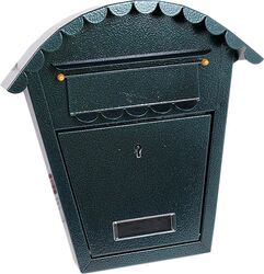 Cutie poștala verde format B6 29x7.5x29.5 cm Damech