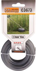 Fir rezerva cositoare trimmer cu inserție metalica DUO 2.7&nbsp mm x 15 m Richmann Exclusive