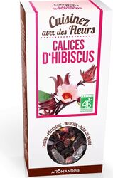 Flori de hibiscus uz culinar bio 80g Aromandise
