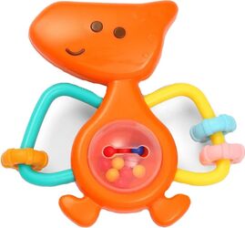 Jucărie zornaitoare pentru bebeluși BabyOno Dino Pterosaur 483P Multicolor