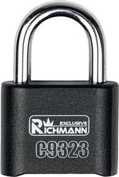 Lacăt cu cifru negru 50 mm Richmann Exclusive