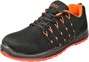 Pantofi de lucru S1P FO SRA Fly-knit bombeu metalic mărimea 42 ART.MAS