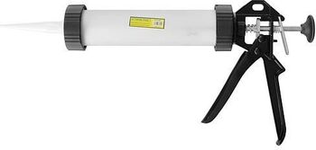 Pistol presă cartuș silicon tub aluminiu 310 ml Strend Pro