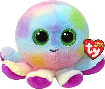 Plus Ty 15cm Boos Bubbles Caracatita Multicoloră