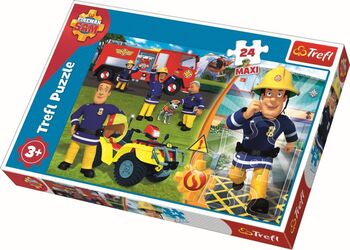 PUZZLE Trefl 24 MAXI BRAVUL POMPIER SAM