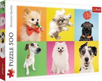 PUZZLE Trefl 500 CĂȚELUȘI