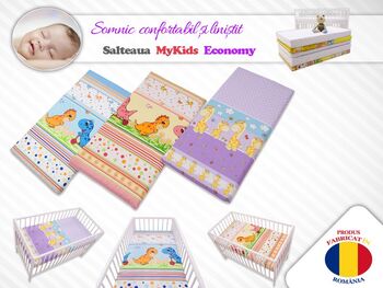 Saltea Fibră Cocos MyKids Economy I 120x60x9 cm