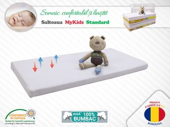 Saltea Fibră Cocos MyKids Standard I 120x60x9 cm