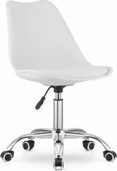 Scaun de birou Artool Alba rotativ PP alb 48x43x91.5 cm